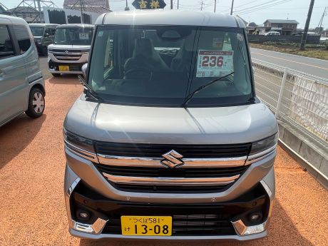 スペーシアカスタム スチールシルバーM