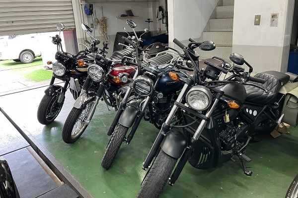 レンタルバイク画像